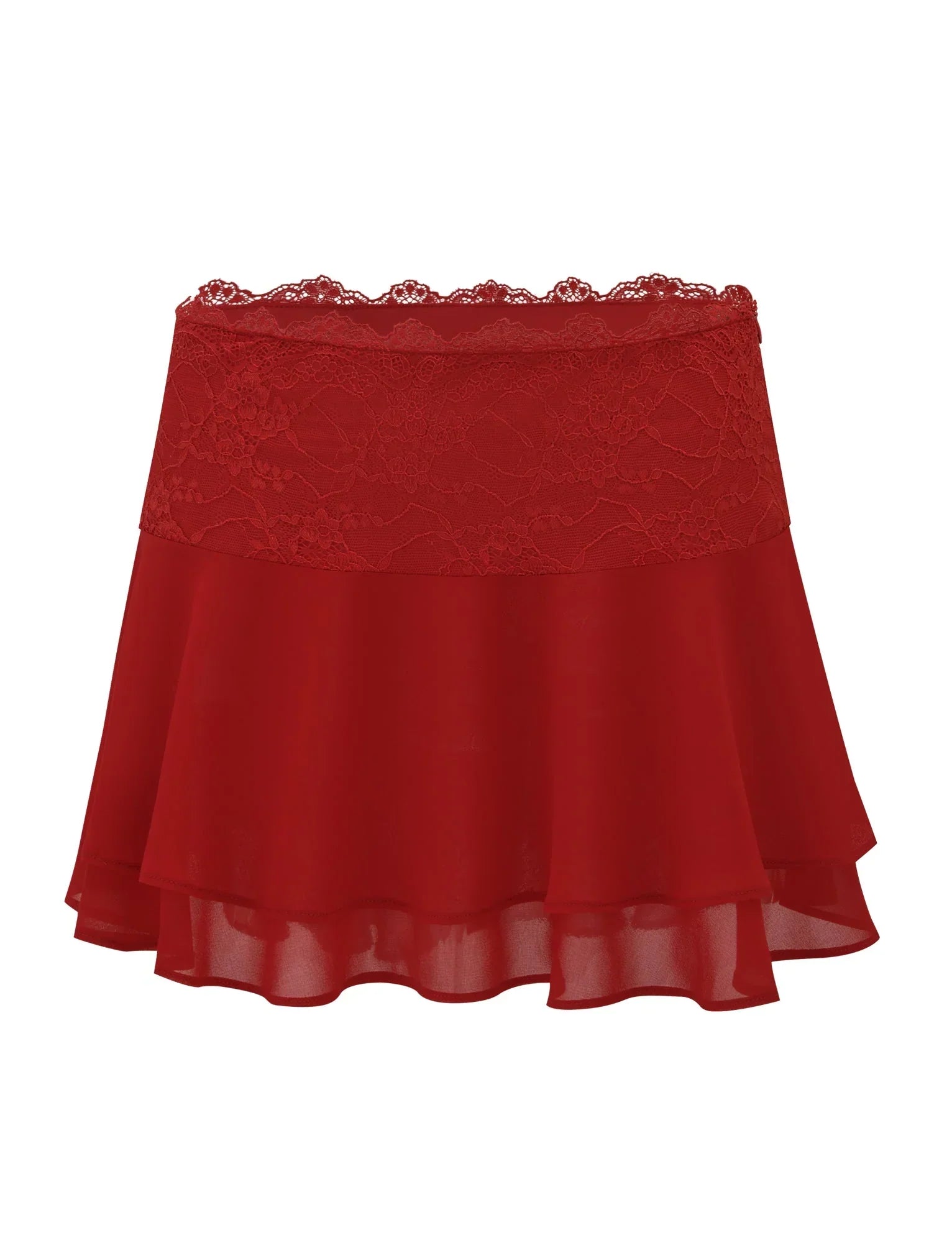 INDIGO SKIRT RED
