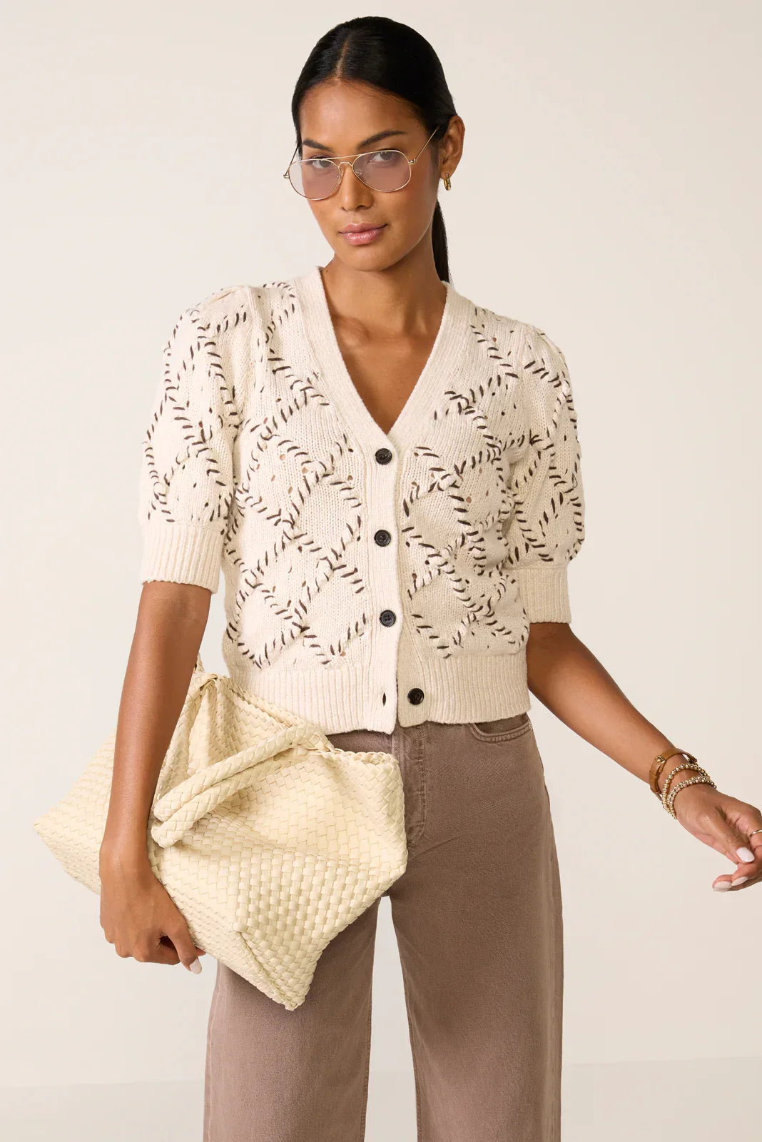 Isla Short Sleeve Cardigan
