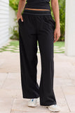 All In A Day Black Active Pants