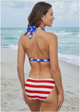 Goddess Push Up Halter Top Stars