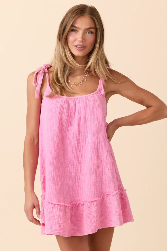 Vera Pink Mini Dress FINAL SALE