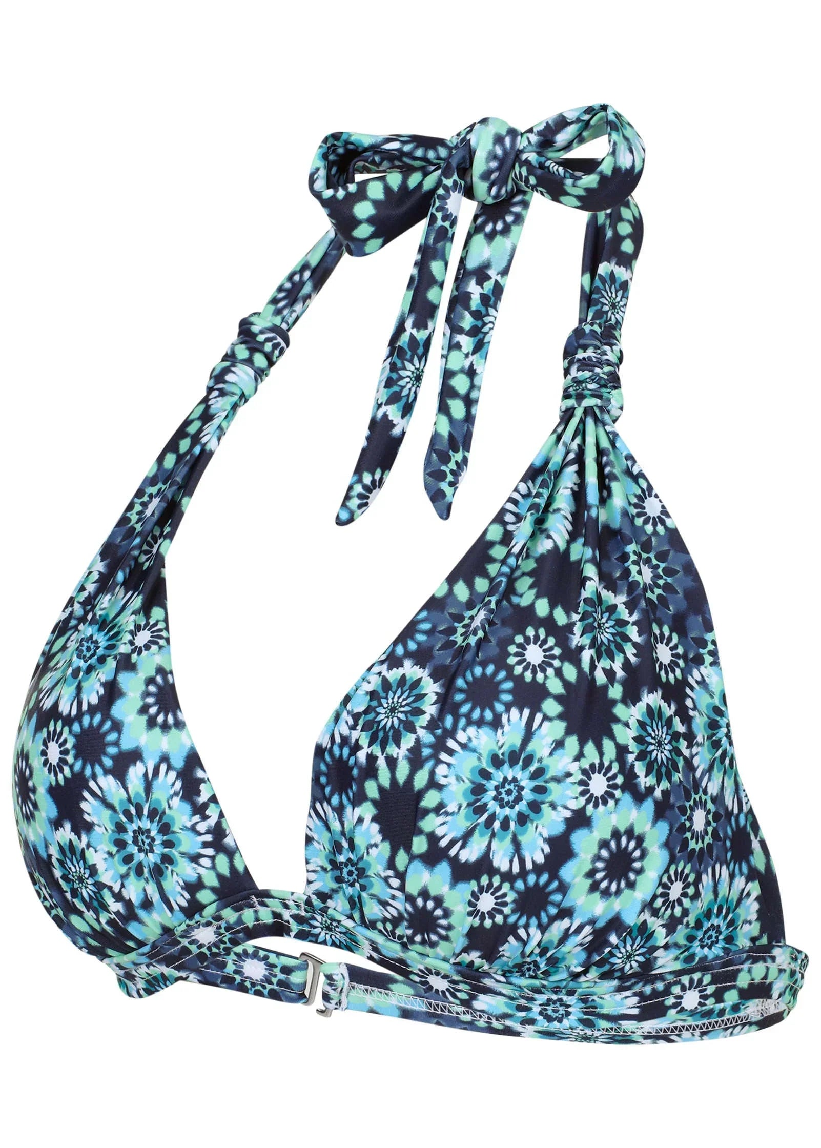 Goddess Push Up Halter Top Cool Kaleidoscope
