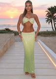 Driven By Desire Ombre Two Piece Green