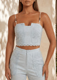Simple Moments Two Piece Set Blue
