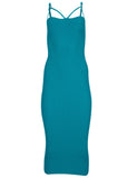 Strappy Midi Dress Teal