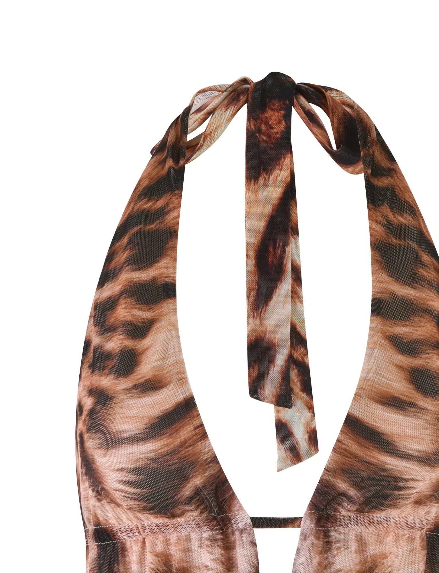 PEARL TOP NEUTRAL LEOPARD LEOPARD HAZE