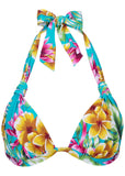 Goddess Push Up Bikini Top Highlighted Tropic