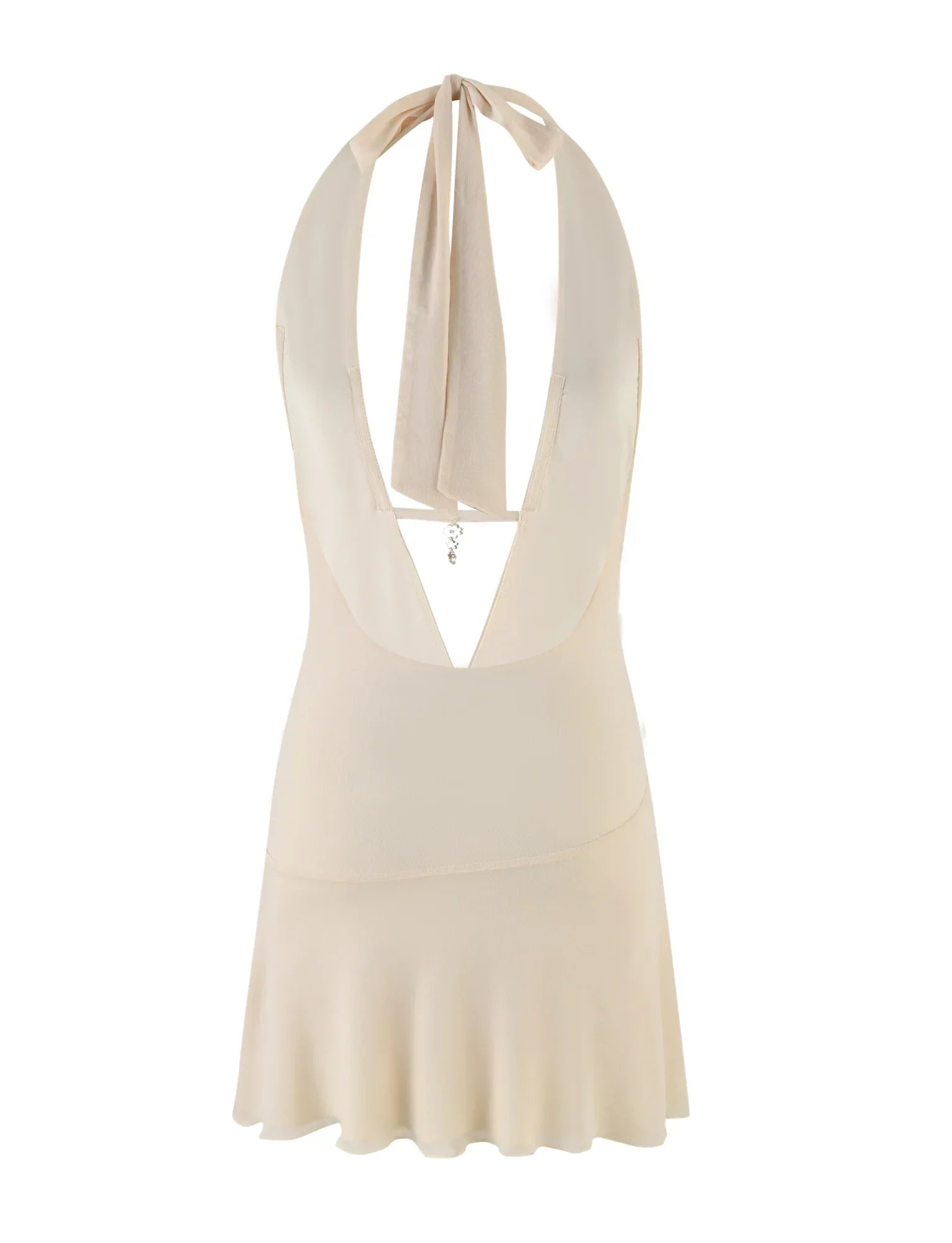 BROOKS DRESS WHITE CREAM FLORAL