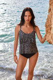 Grace Tankini Top in Pebbles
