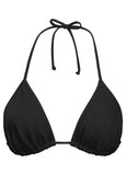Bahamas Triangle Bikini Top Black Beauty