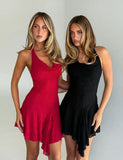 FIORELLA DRESS RED LACE