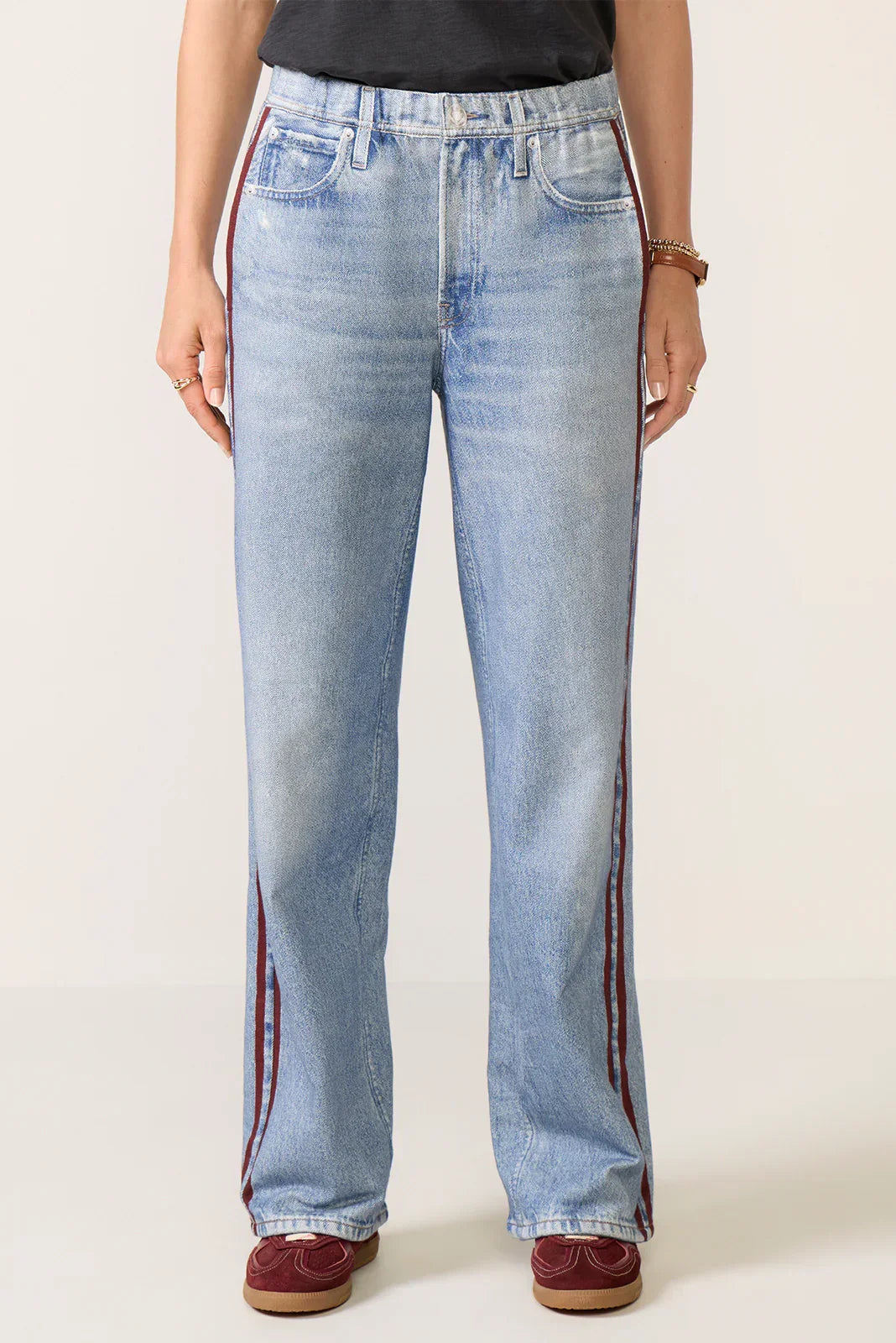 Miramar Terry Wide Leg Track Pant