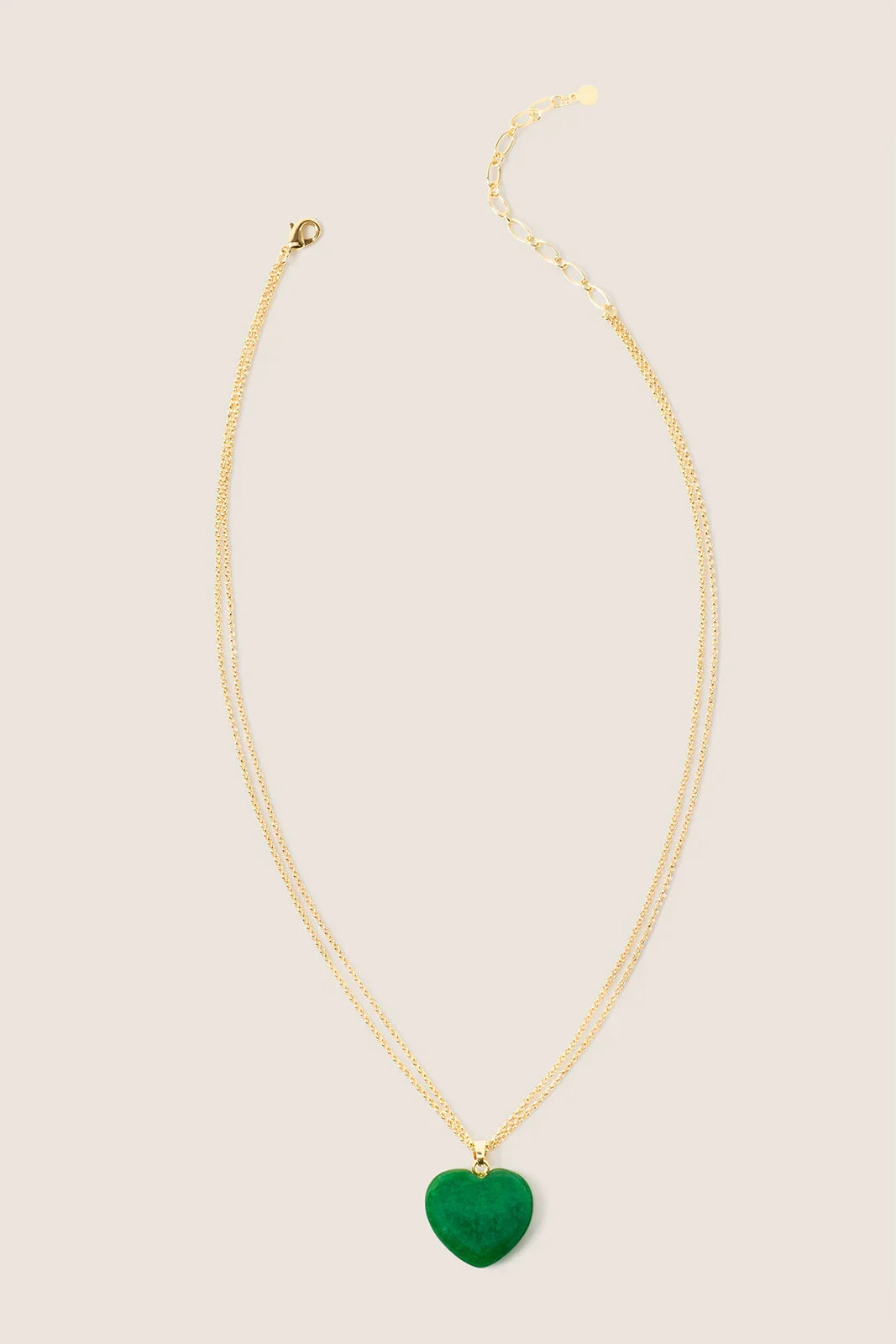 Sarah Stone Heart Necklace