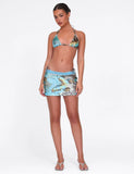 FINLEA MINI SKIRT MULTI ANIMAL BUTTERFLY ANIMAL