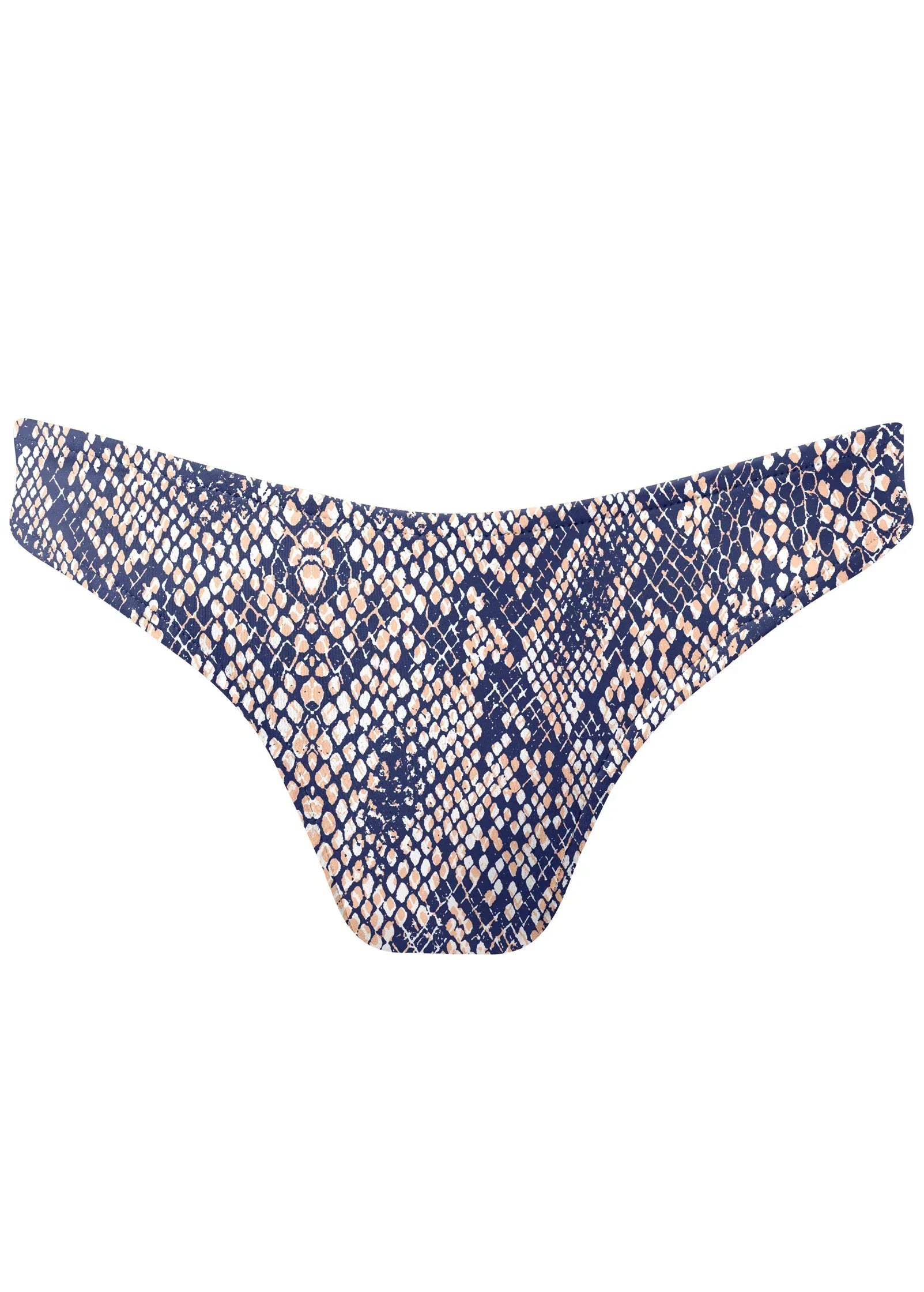Bali Moderate Bikini Bottom Blue Cobra