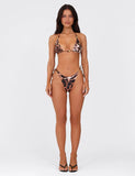 FINLEA BIKINI TOP NEUTRAL LEOPARD LEOPARD HAZE