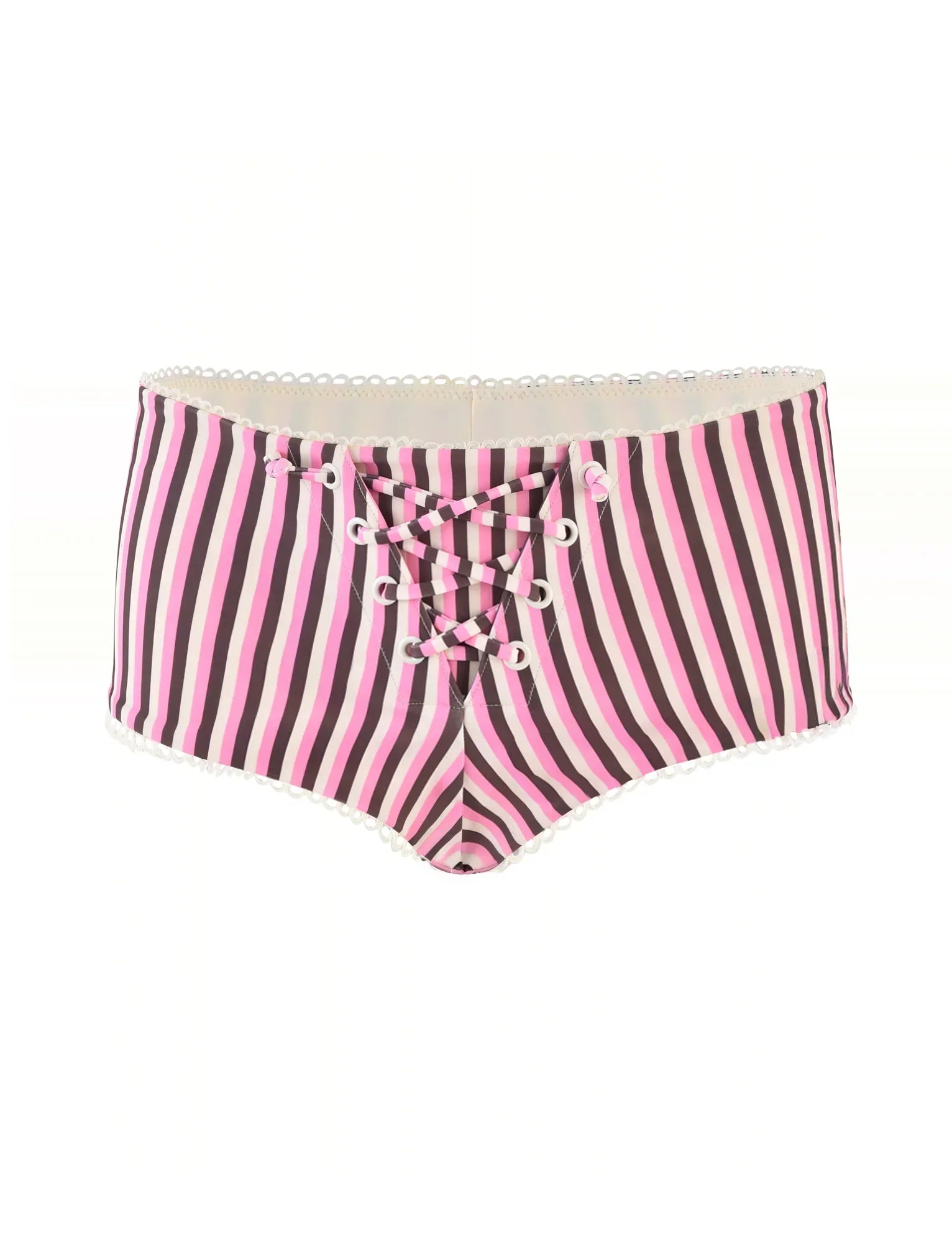 DAZZLE BIKINI BOTTOM STRIPE