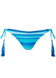 Tassel And Stitch Tie Side Bottom Seascape
