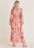 Floral Maxi Dress Prairie Floral