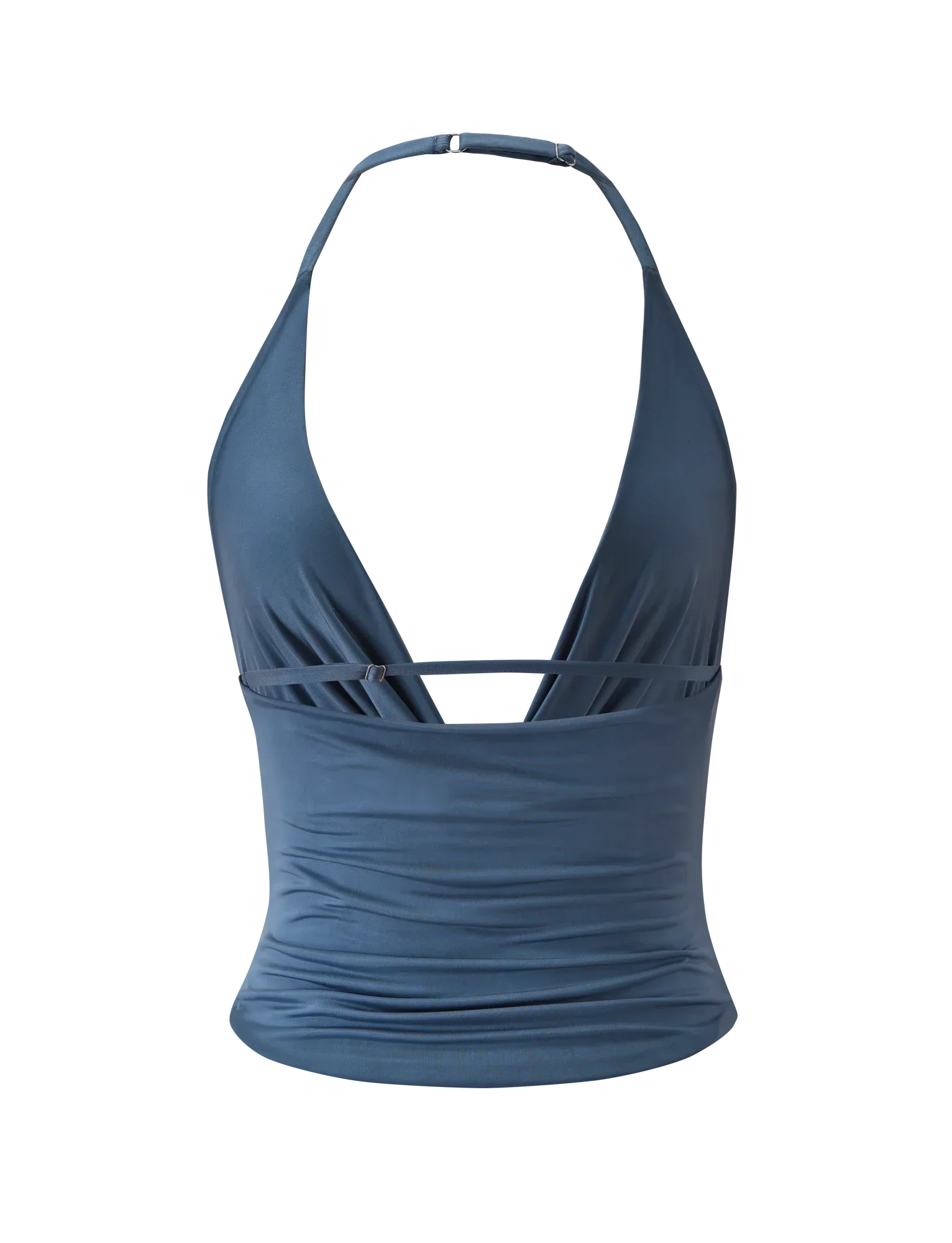 THARA TOP SLATE BLUE