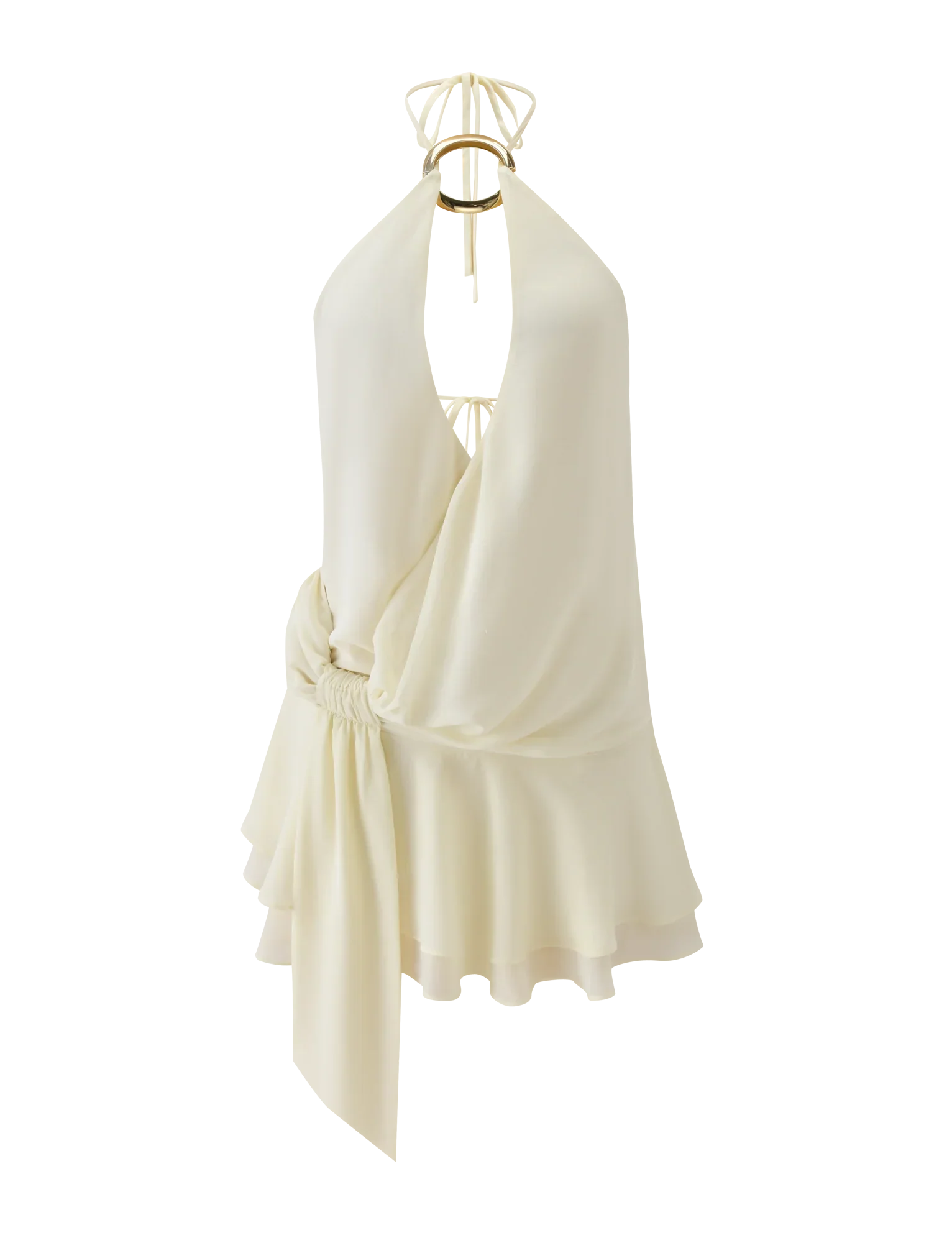 INDIGO MINI DRESS 20 IVORY