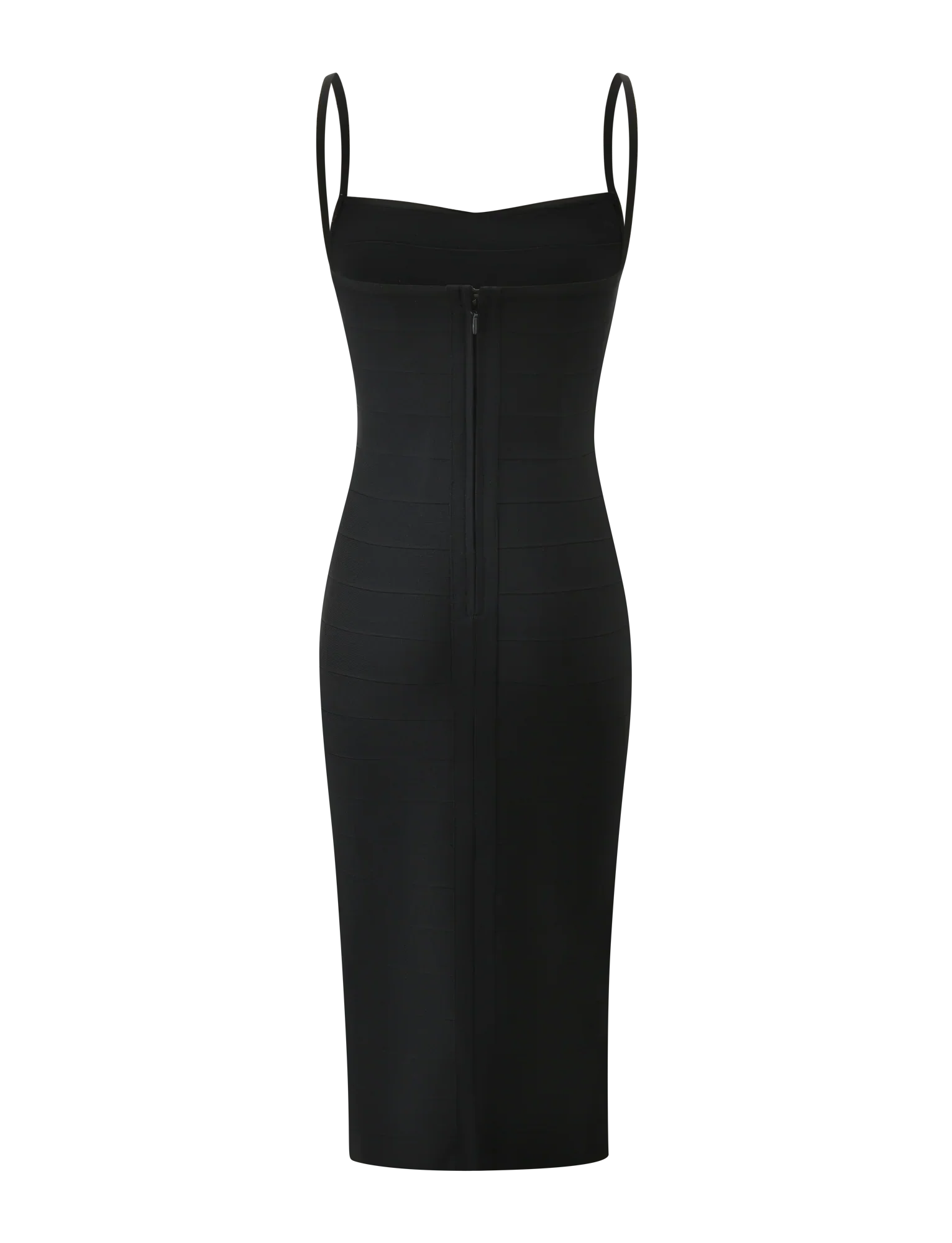 MIDORI MIDI BANDAGE DRESS BLACK