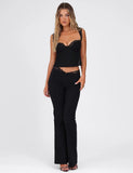 NYOMI TOP BLACK