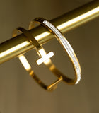 Cleo Gold Cuff Bracelet