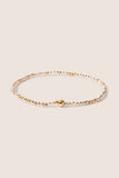 Hope Unwritten Bright Silver Faceted Hem