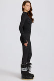 Thermal Base Layer Leggings in Black Leopard