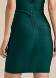 Bandage Mini Dress Green