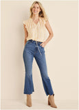 Brigitte Kick Flare Jeans Medium Wash