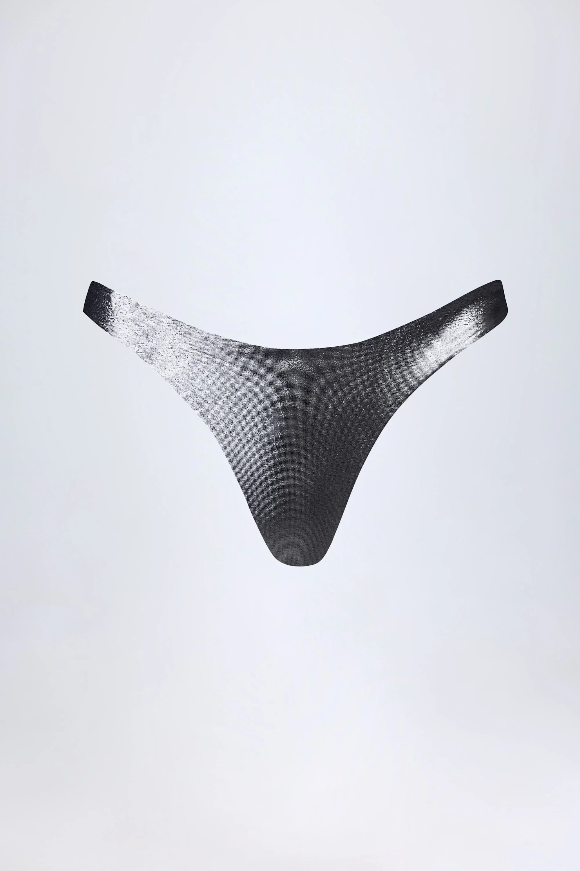 Cheeky Bikini Bottoms in Silver
