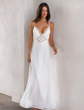 AISLYNN MAXI DRESS WHITE