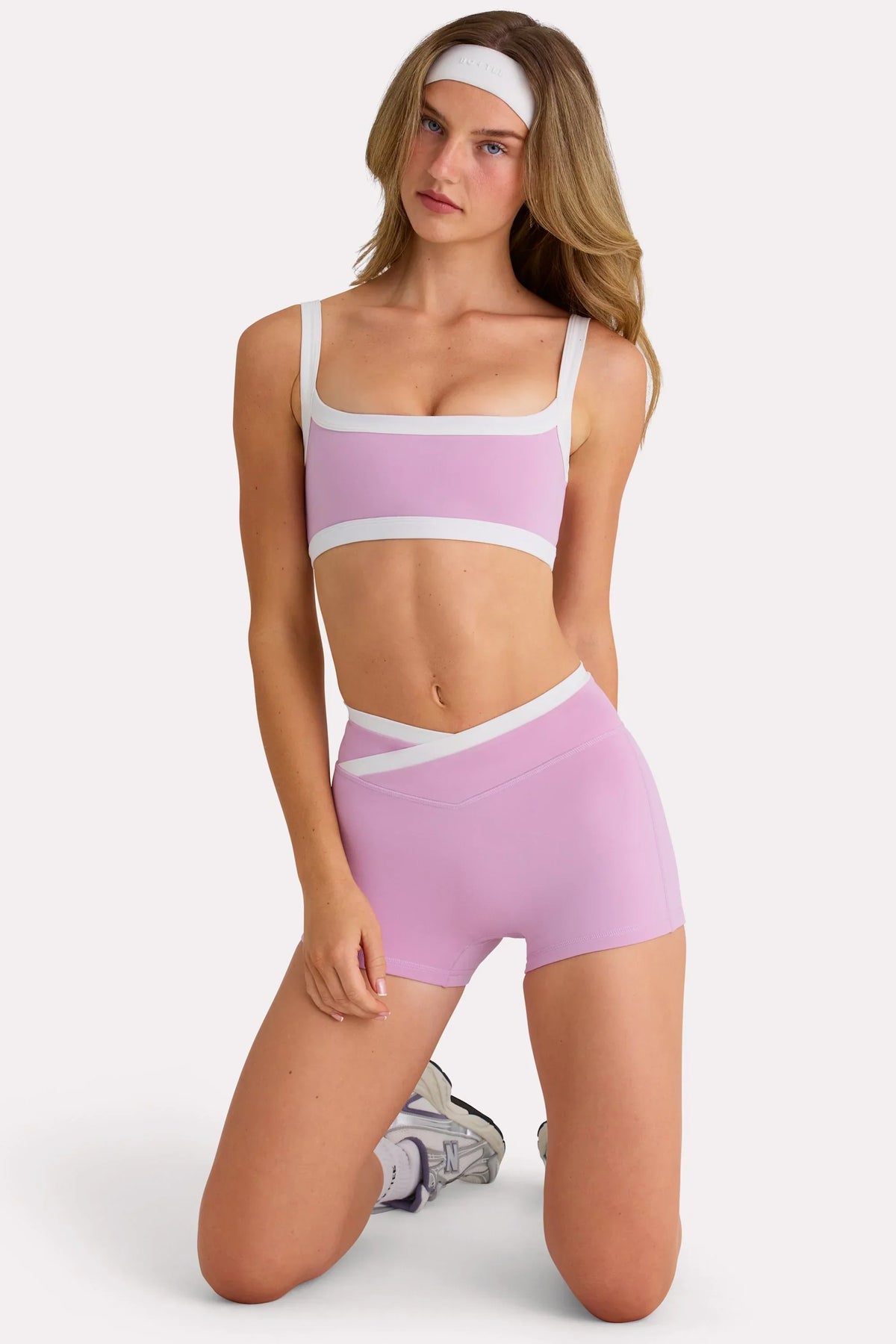 Soft Active Sports Bra in Sweet Pink