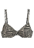 Underwire Bikini Top Zig Zag Tribal