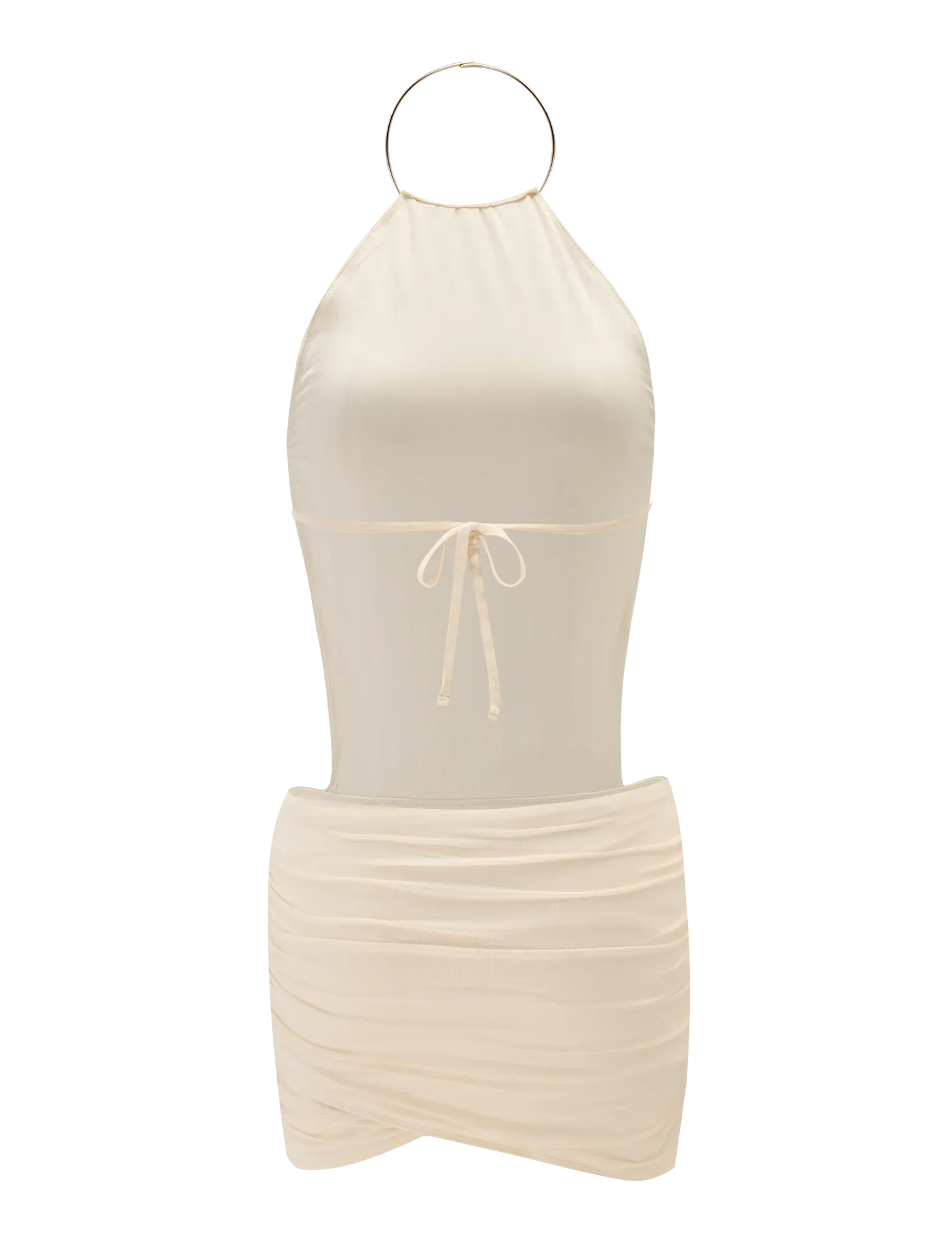 EVANNA MINI DRESS IVORY