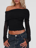 VERA TOP BLACK