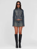 OPHELIE JACKET BLUE DENIM BLUE DENIM