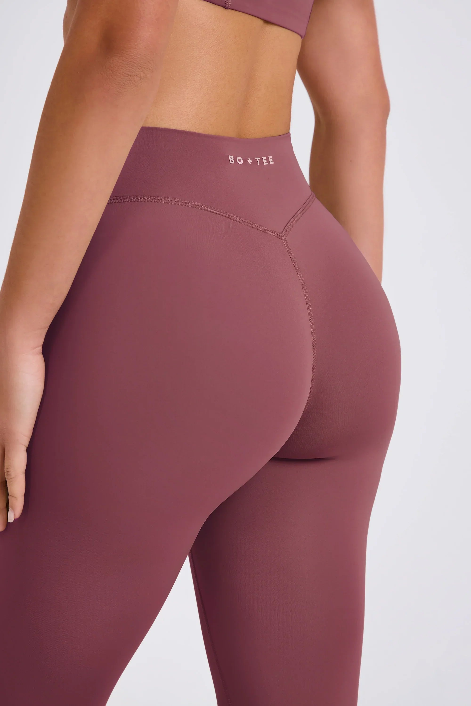 High Waist Leggings in Acai