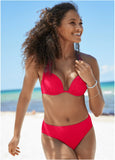Fiji Moderate Bikini Bottom Red Hot