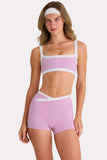 Soft Active Shorts in Sweet Pink