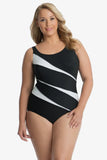 Plus Size Helix One Piece