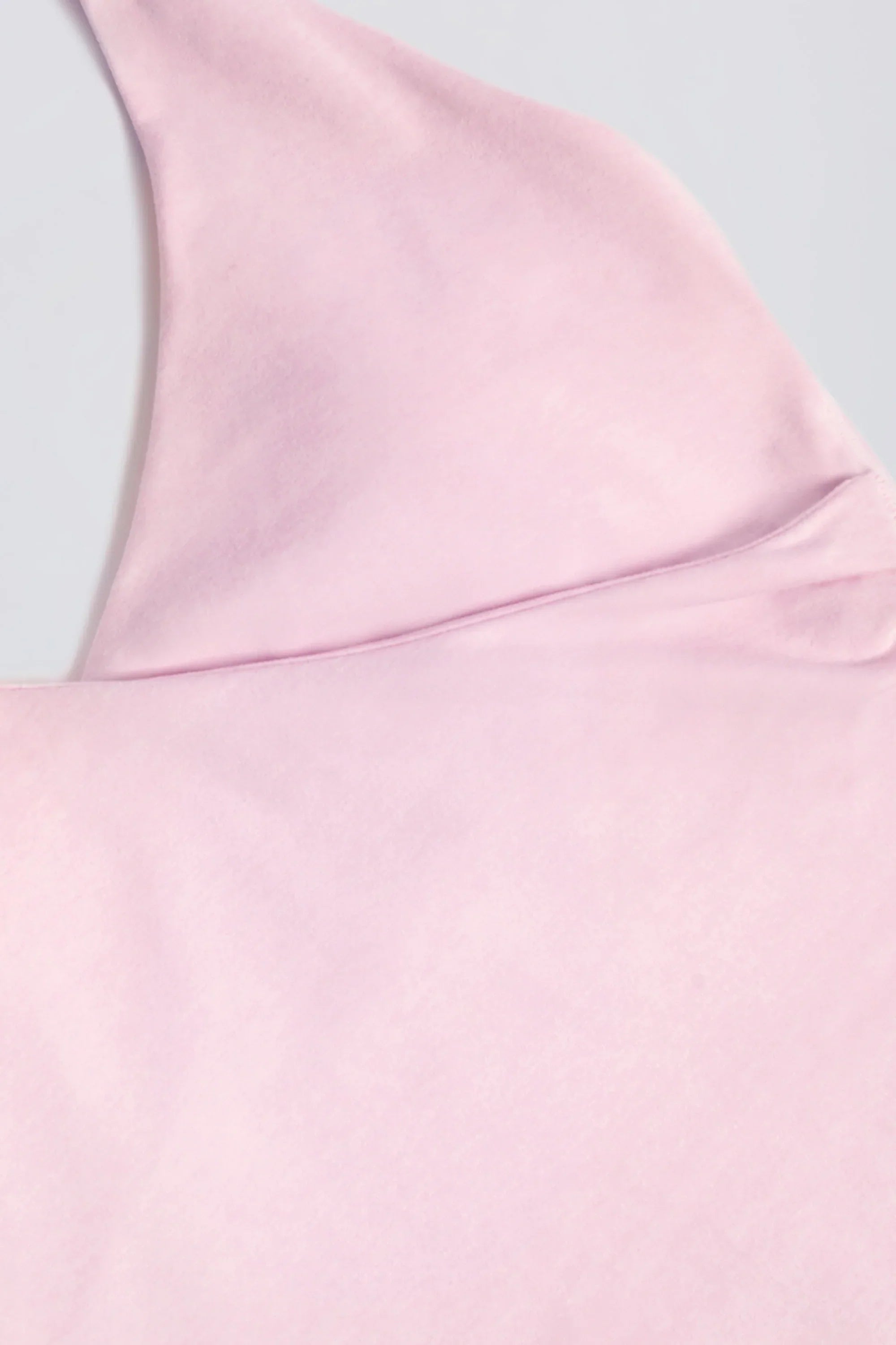 Halterneck Open Back Tank Top in Bloom