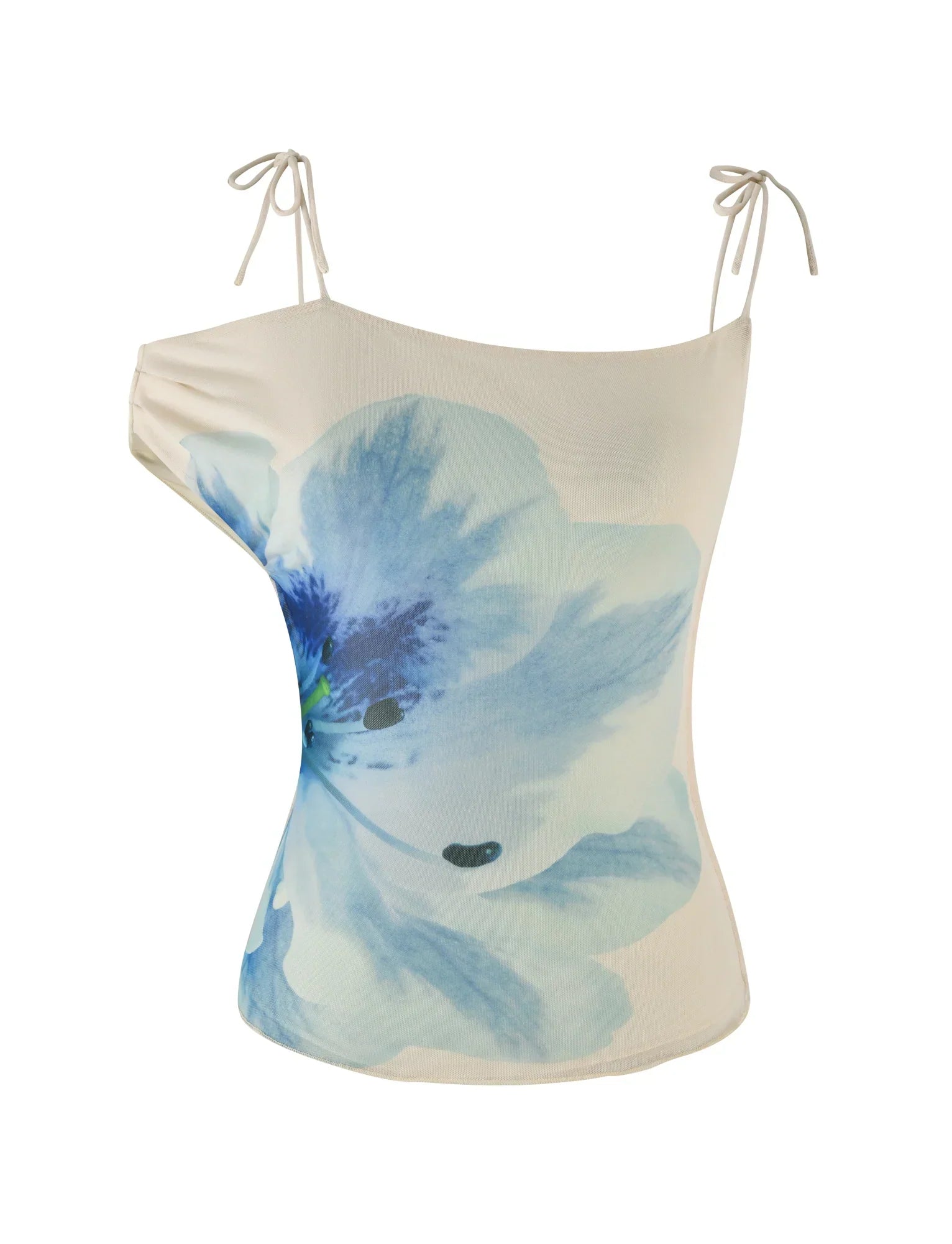 LILLIAN TOP WHITE CREAM FLORAL