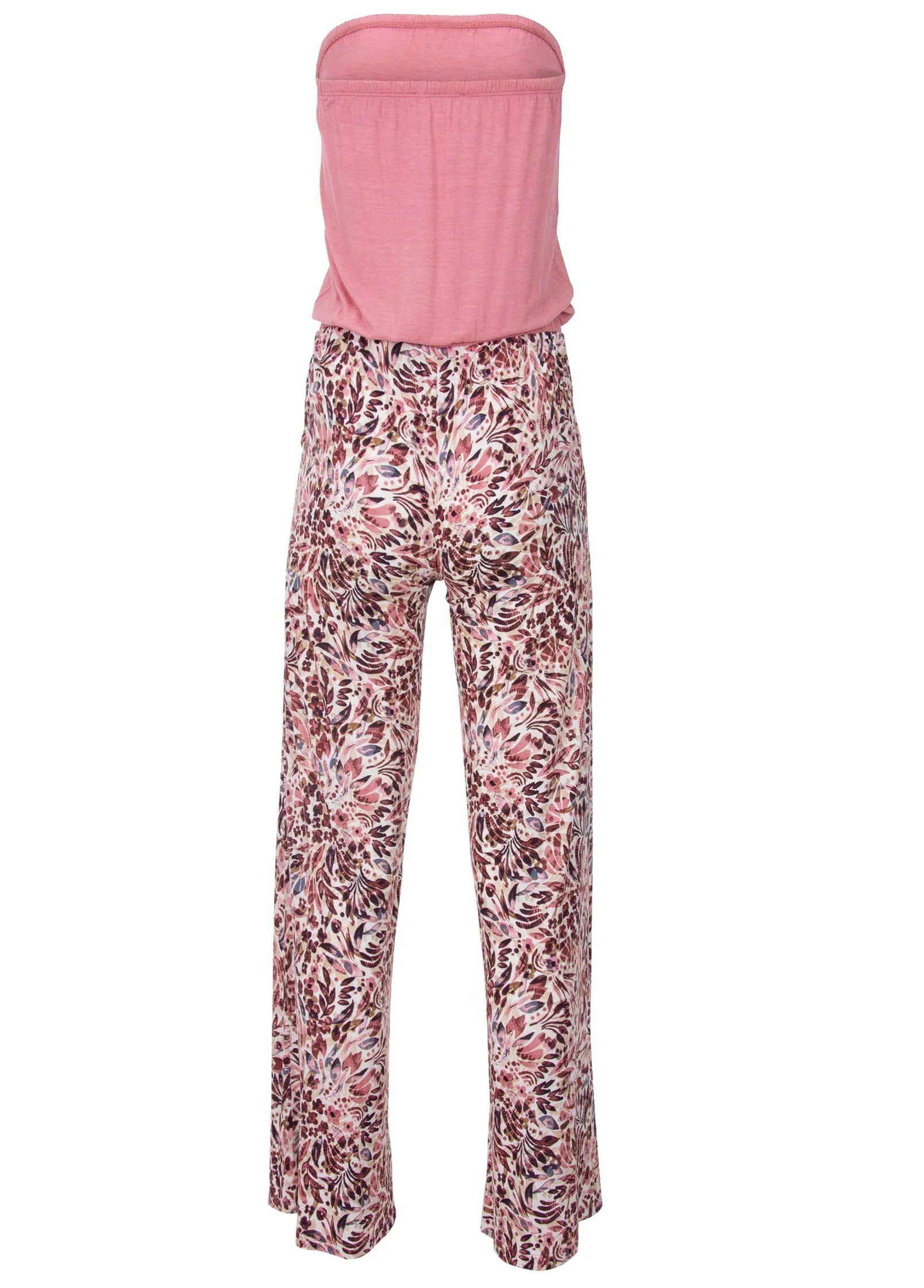 Abstract Mirage Jumpsuit Cream Multi