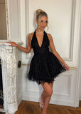 Steal Your Heart Mini Dress Black