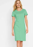 Mini Jersey Dress 2 Pack Green Black