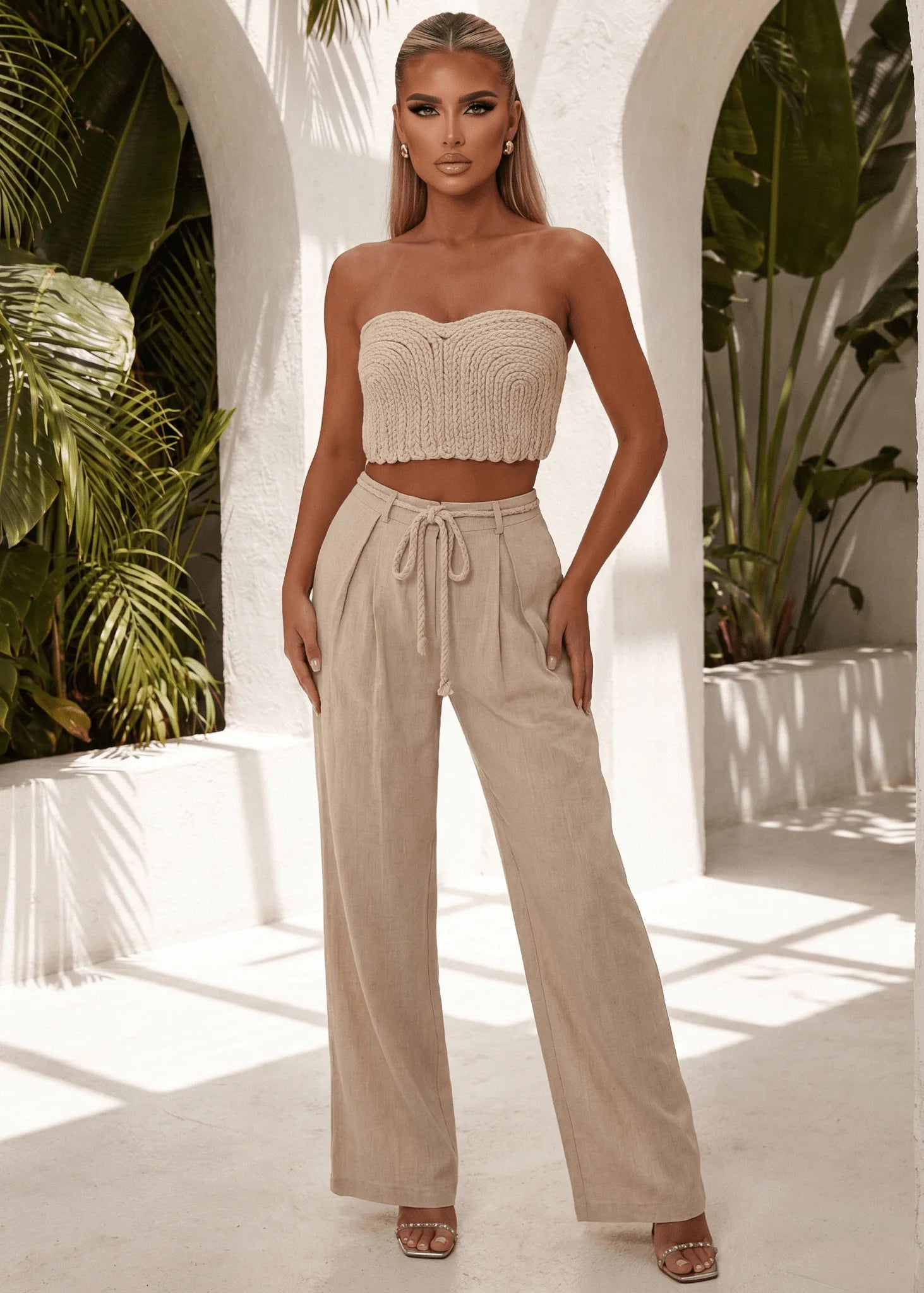 Feel Alive Two Piece Beige