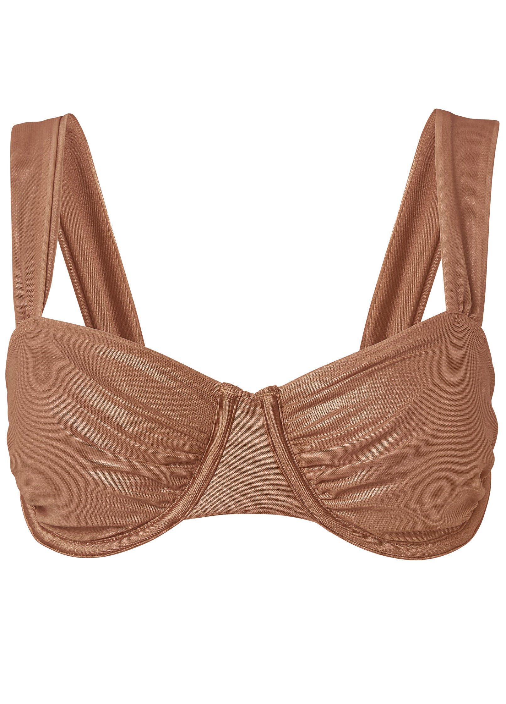 Shimmer Bikini Top Bronze Babe